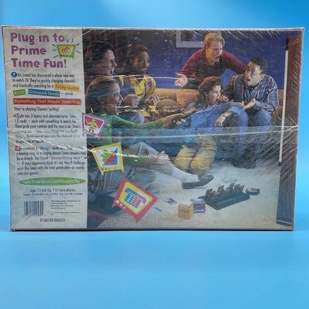Channel Surfing Game Milton Bradley TV Television Game Vintage 1994! NEW SEALED!